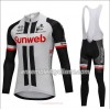 Tenue Maillot M/L + Collant à Bretelles 2018 Team Sunweb N001